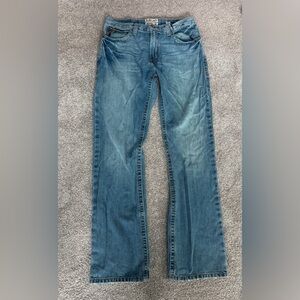 Ariat M4 Relaxed Boot Cut Jeans Men’s 36x36 Blue Western Cowboy Work Denim